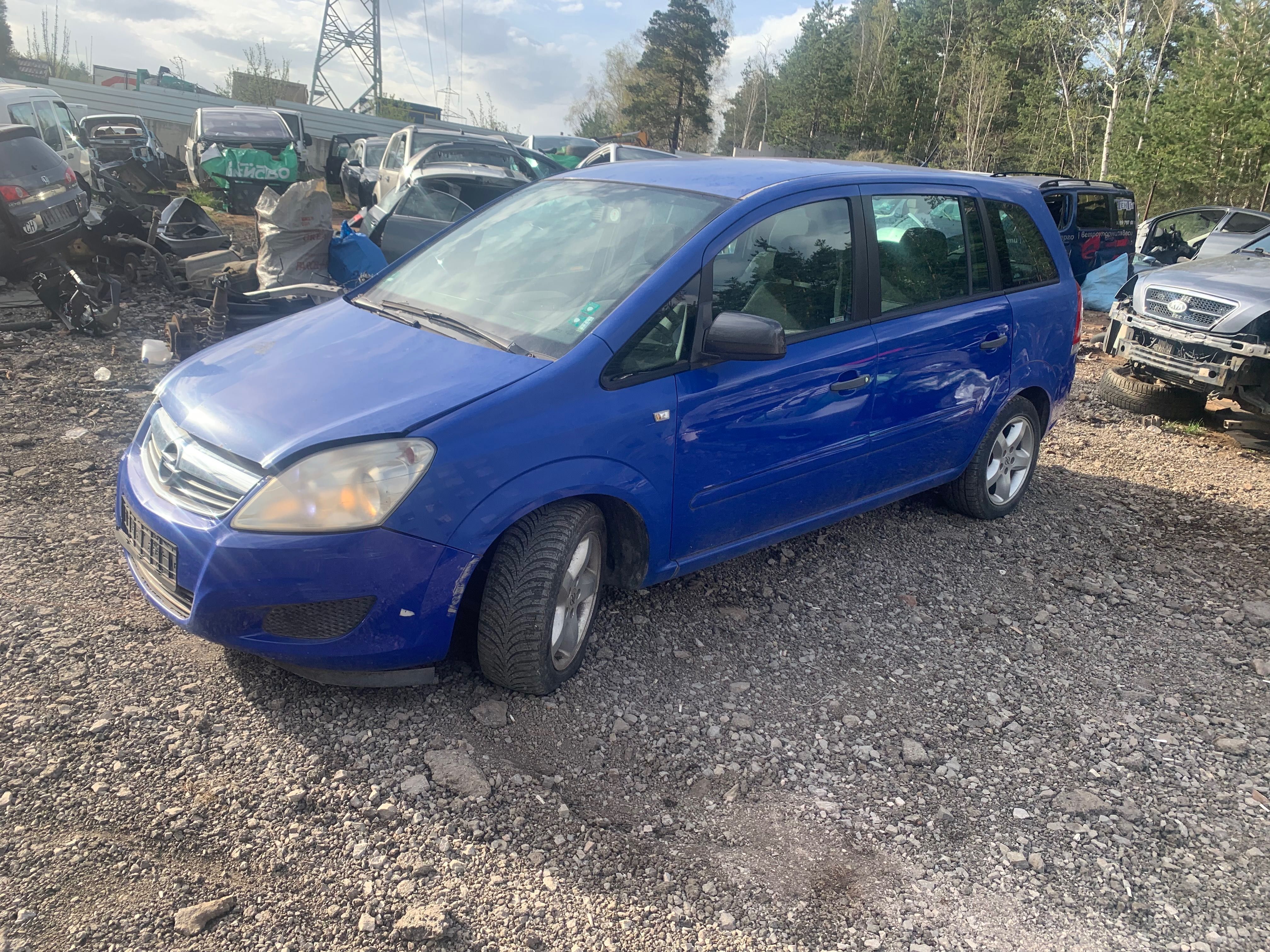 Opel Zafira 1.6t 2010г 6 скорости метан 150кс