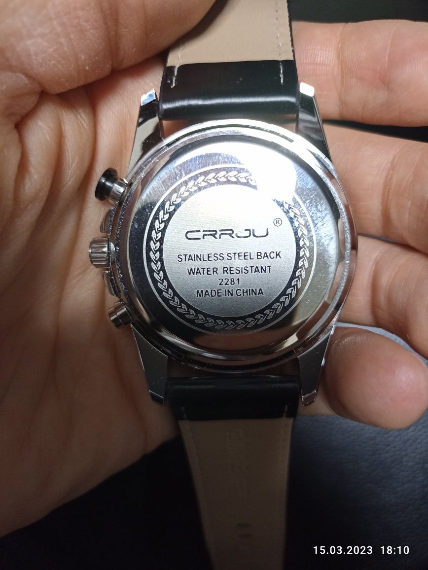 Продаются новые наручные часы CRRJU, возможно доставка, звоните и пиши