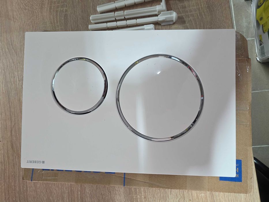 Clapeta actionare rezervor WC incastrat, Geberit Sigma