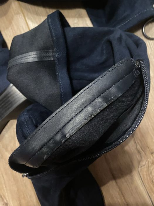 Cizme Zara piele intoarsa