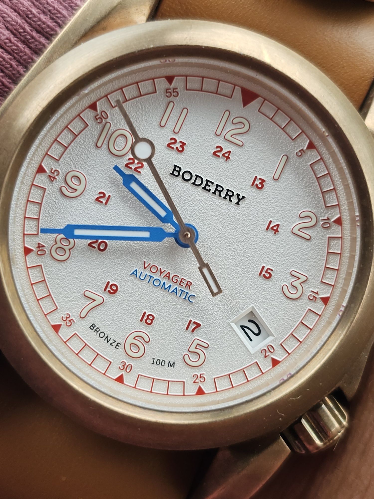 Boderry bronze automatic