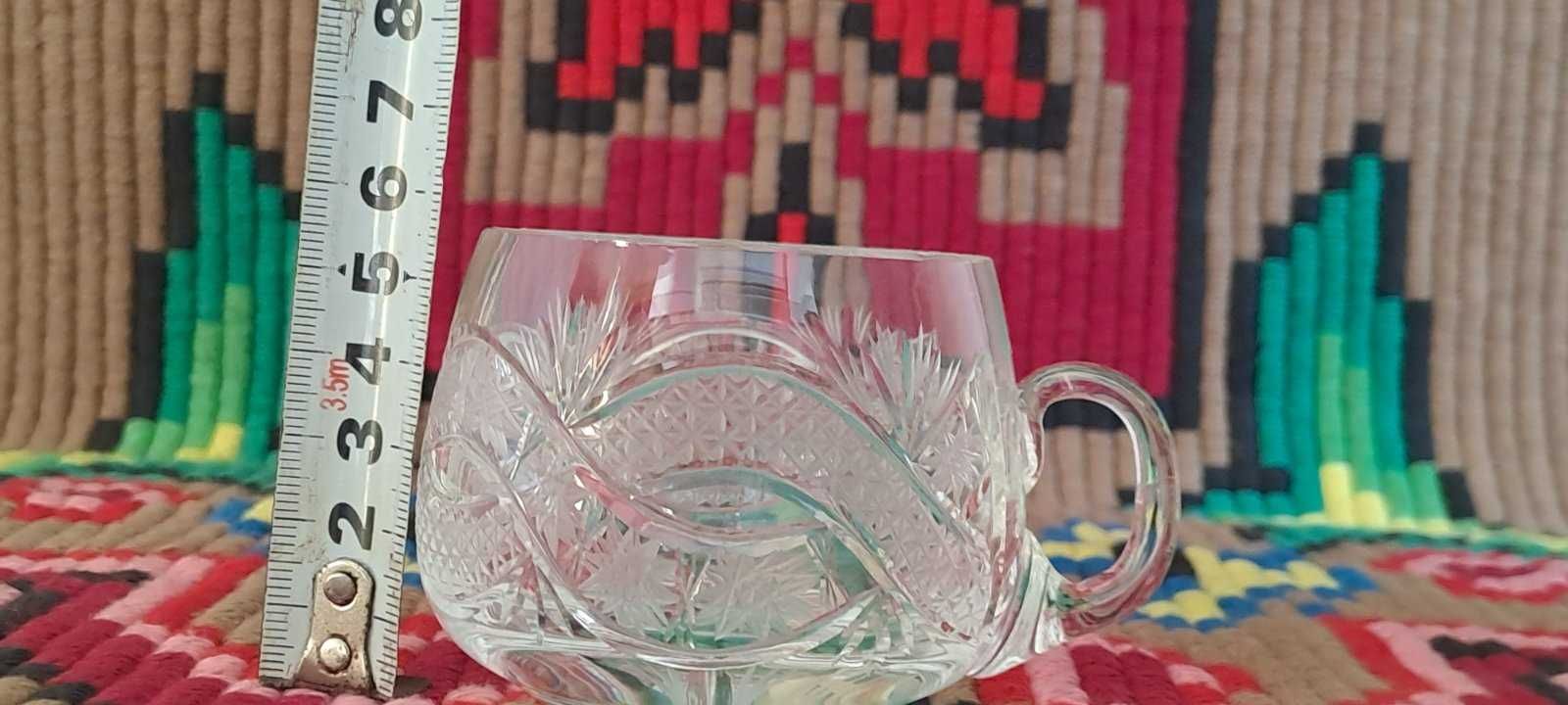 Сервиз от оловен кристал за боле