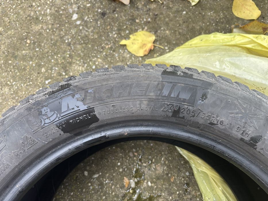 4 anvelope iarna Michelin 205 55 r16