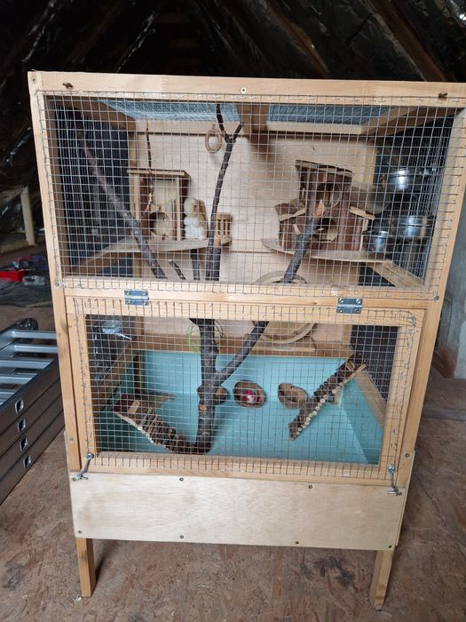 Vând cușcă veverițe ( rozătoare )