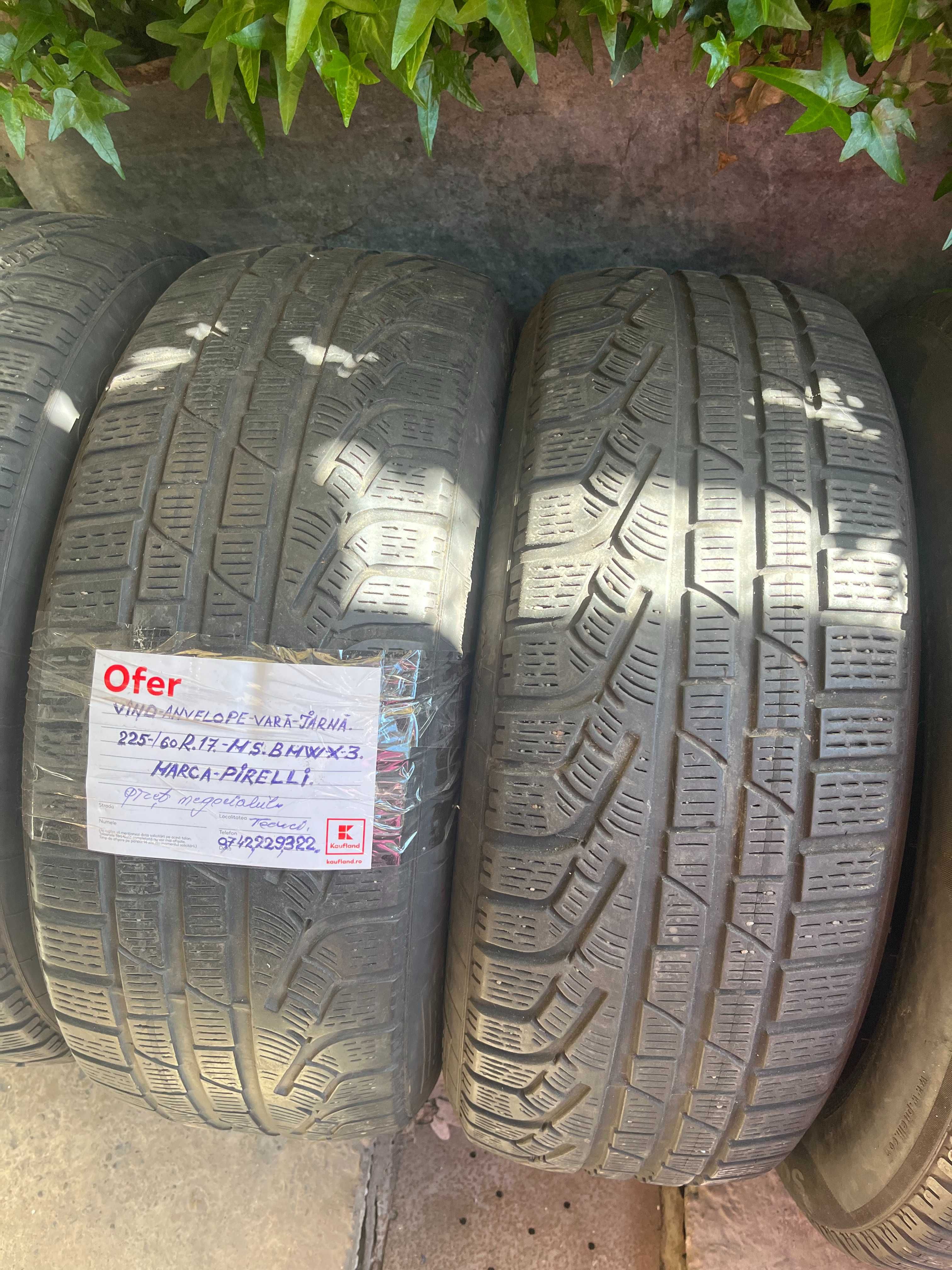 Vand anvelope All Seasons Pirelli BMW X3