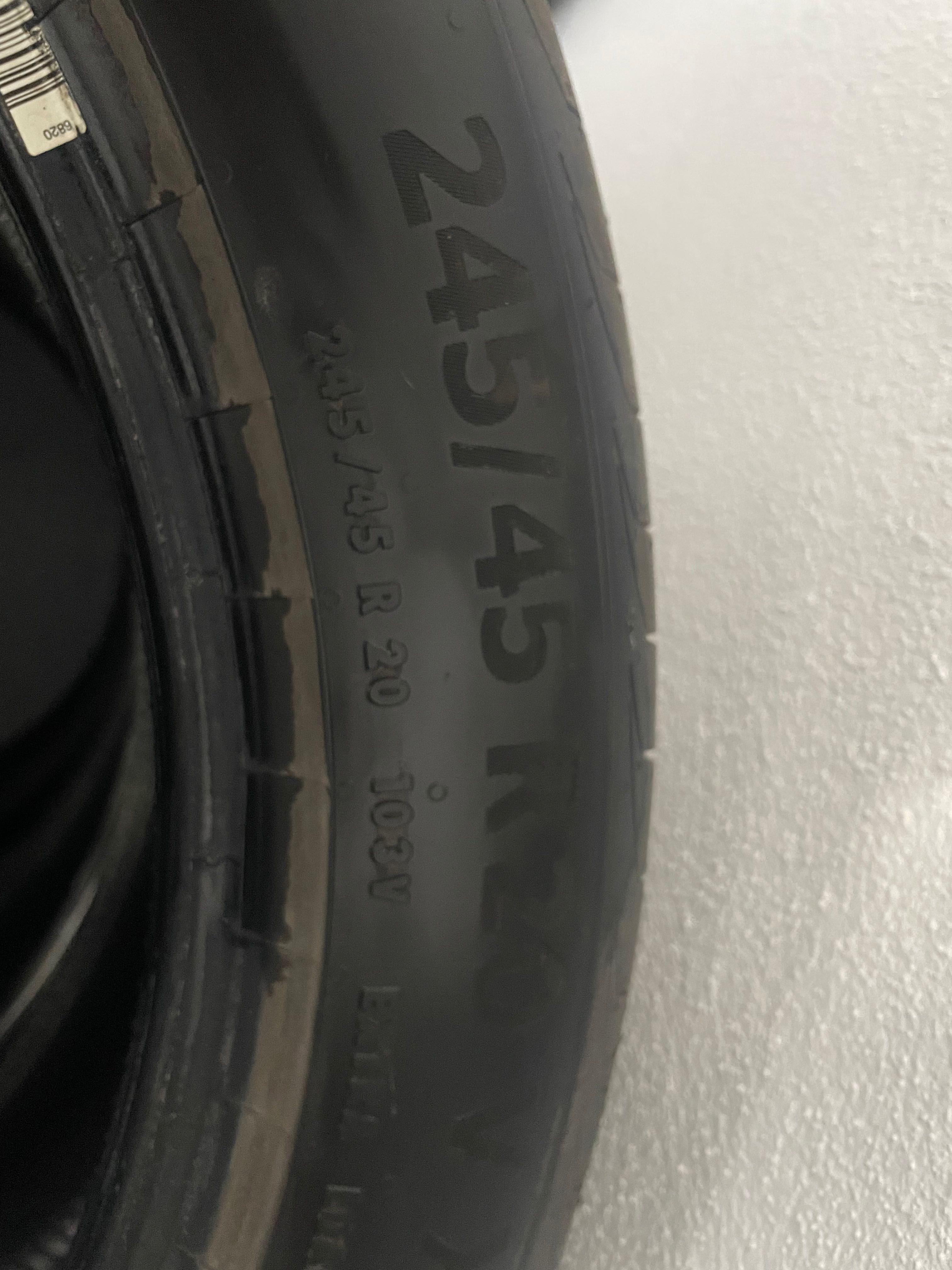 245/45 R20 - цена за 4 бр. Continental PremCont. 6