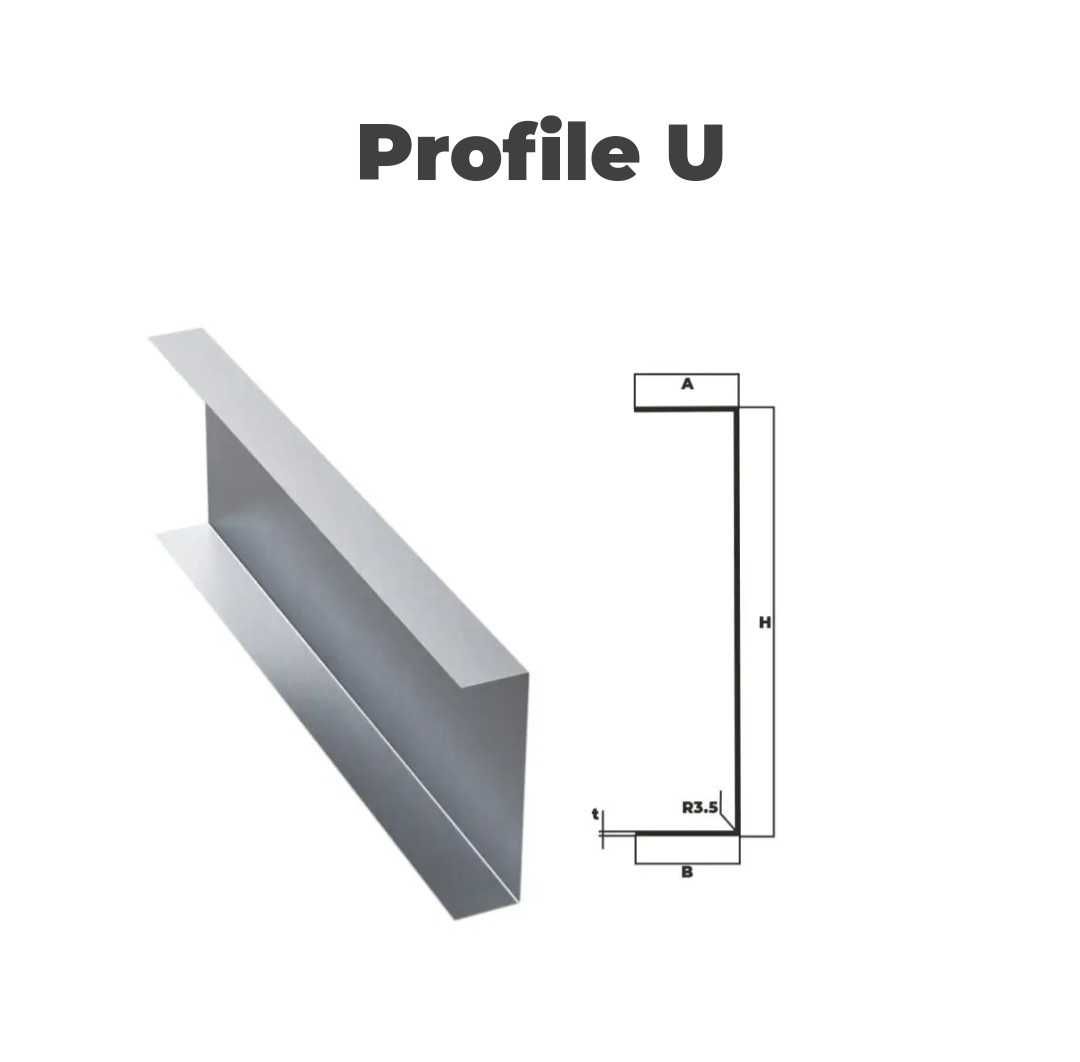 Profile Zincate -Z,C,U,L,SIGMA-