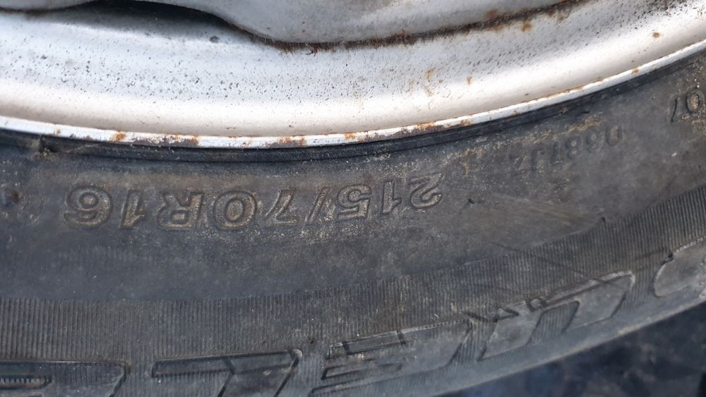Джанти 5х114.3 с гуми 215 70 16