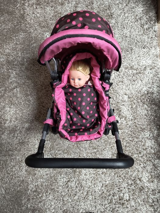 Cărucior de jucărie potrivit pentru copii marca Doris