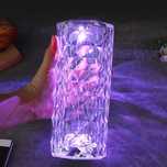RGB LED настолна лампа, със сензорен димер