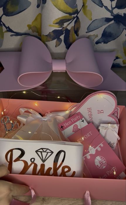 Девичник бокс, топпер для девиника