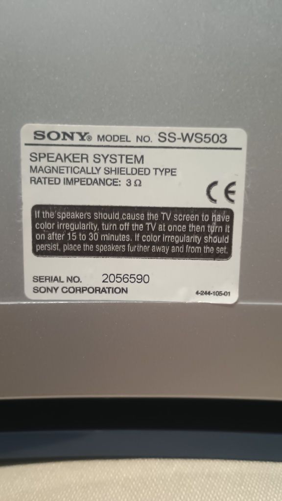 Boxe Sony SS-TS 503s