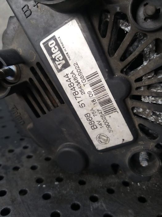 Alternator 1.3 mjt fiat punto 188 51784844 2543480a tg8s022