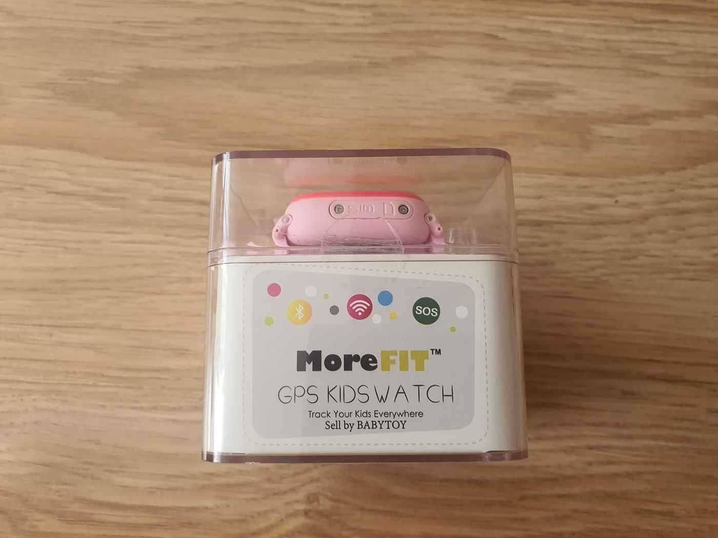 Ceas smartwatch GPS copii MoreFIT GW400s Pro Sim Monitorizare Roz