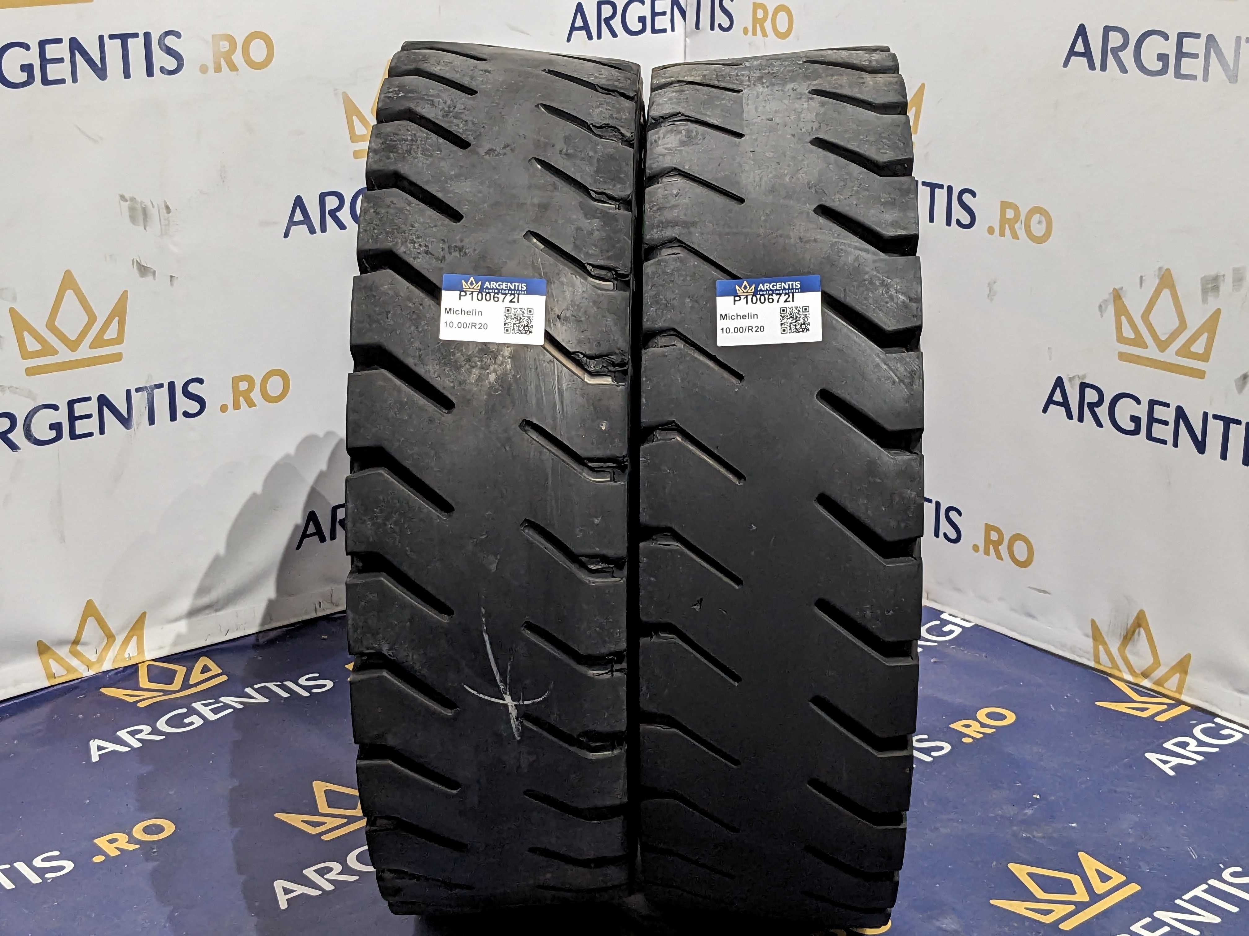 Pereche 2 anvelope 10.00/R20 Michelin (cod P100672I)