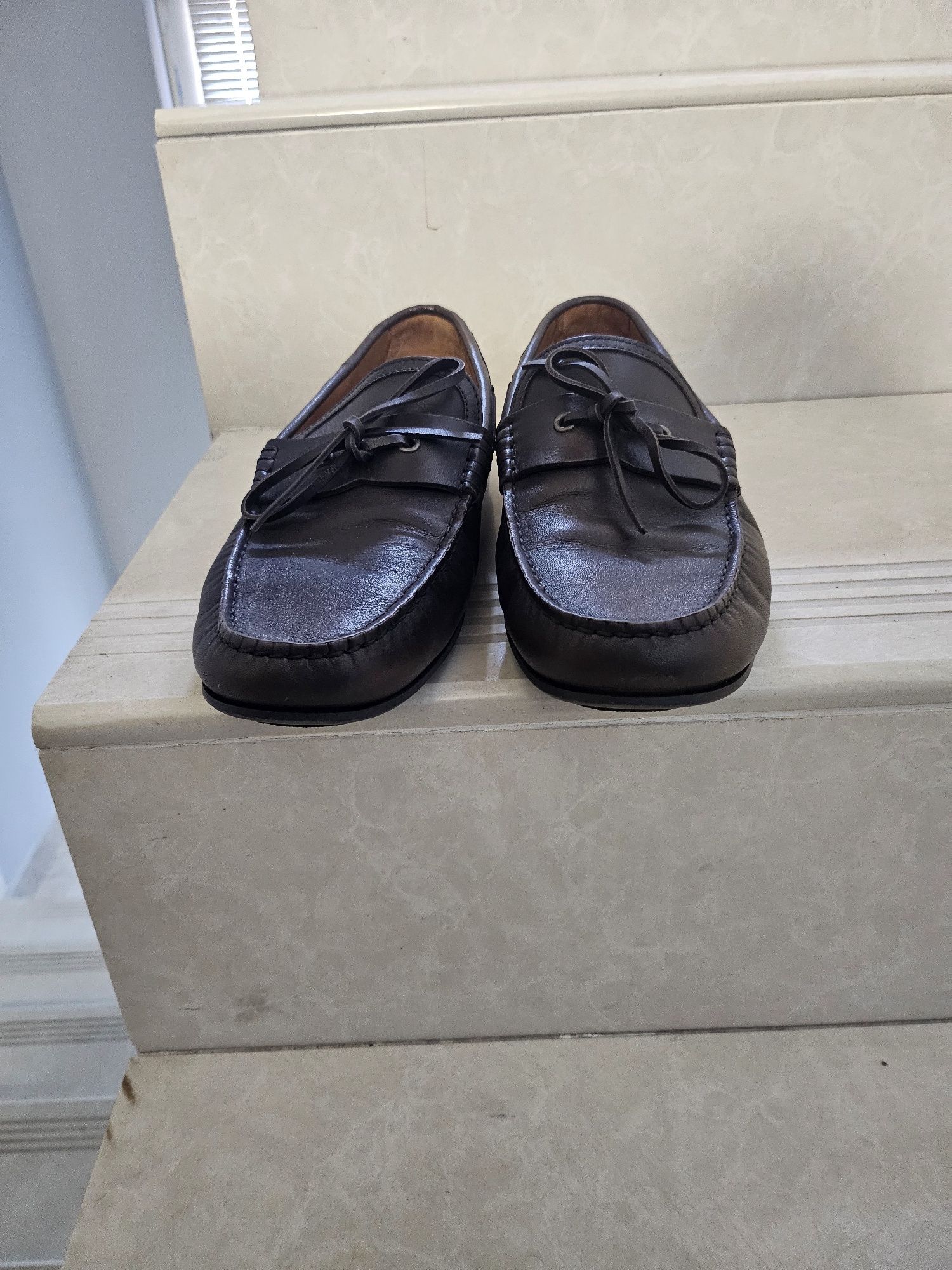 Massimo dutti  оригинални мъжки мокасини