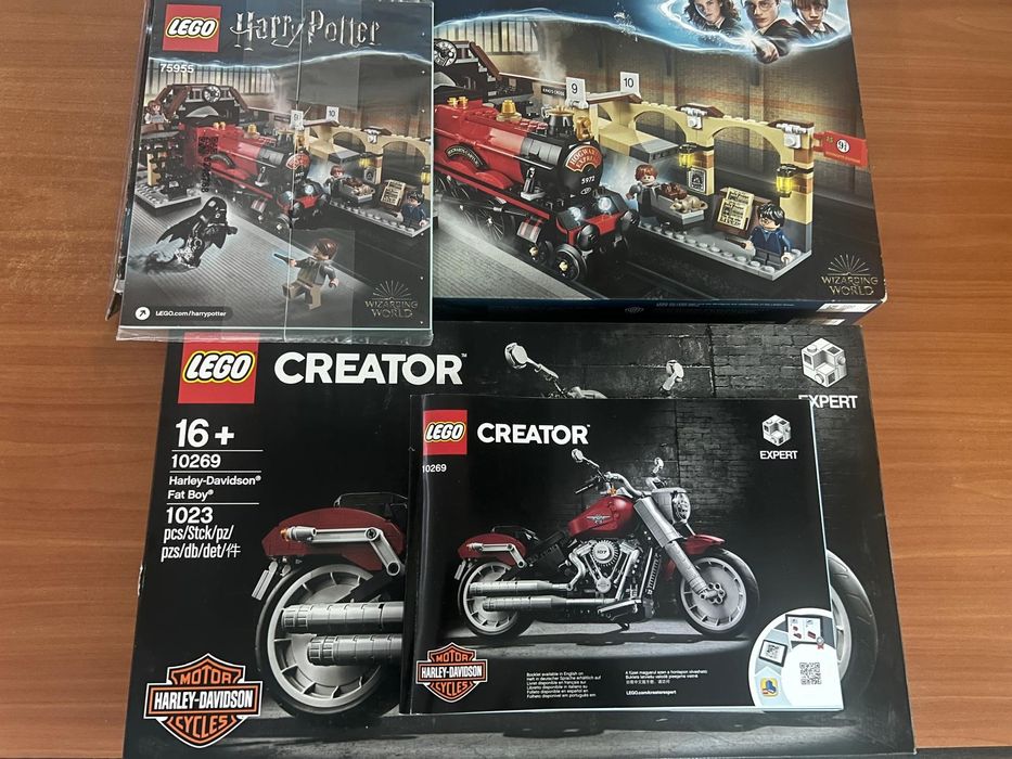 Lego : Cutii si instrucțiuni