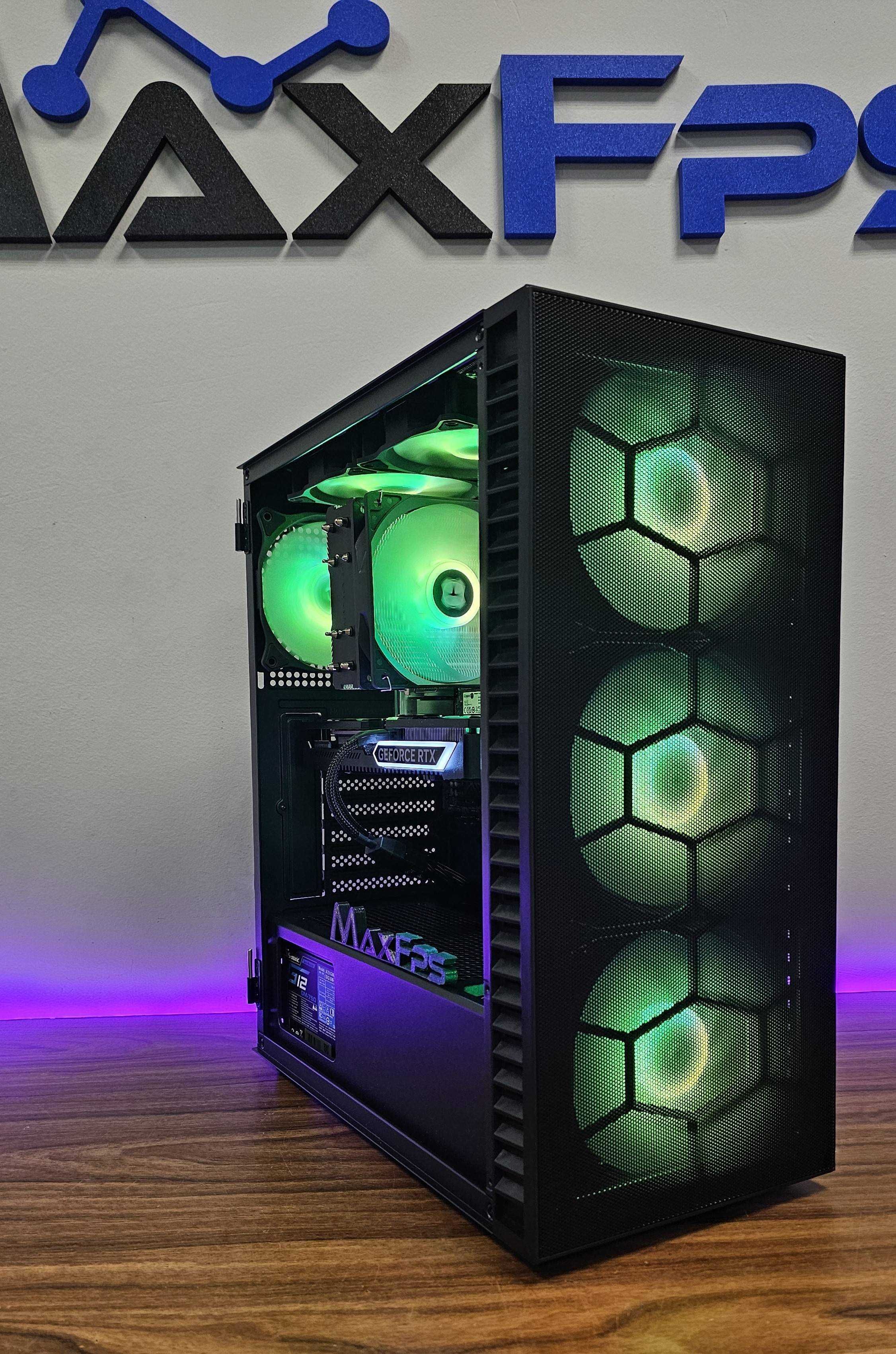 Чисто нов! RTX4060TI, Ryzen 5 7600, 32 GB RAM DDR5 Геймърски компютър!