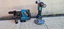 Makita rotopercutor , polizor pe acumulatori