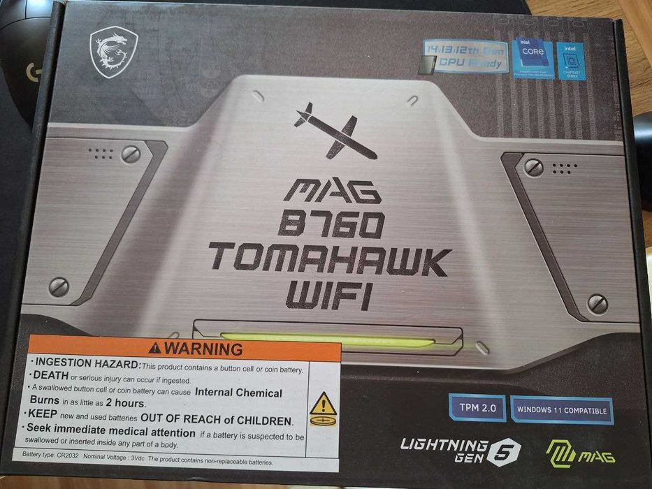 Материнская плата MSI MAG B760 Tomahawk WiFi, LGA1700, Есть Гарантия