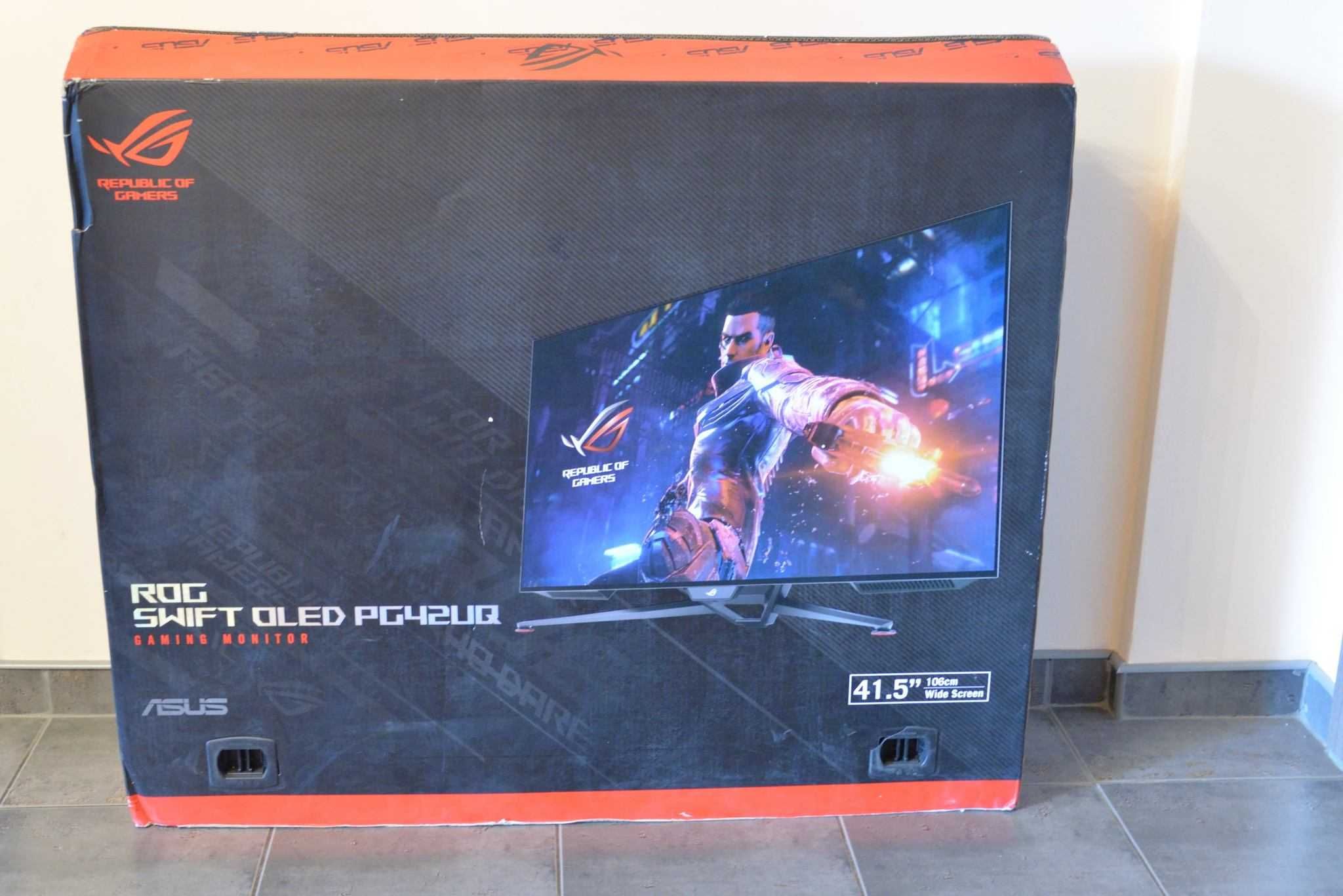 Monitor Gaming OLED ASUS ROG Swift PG42UQ, 41.5", 4K UHD, 138Hz