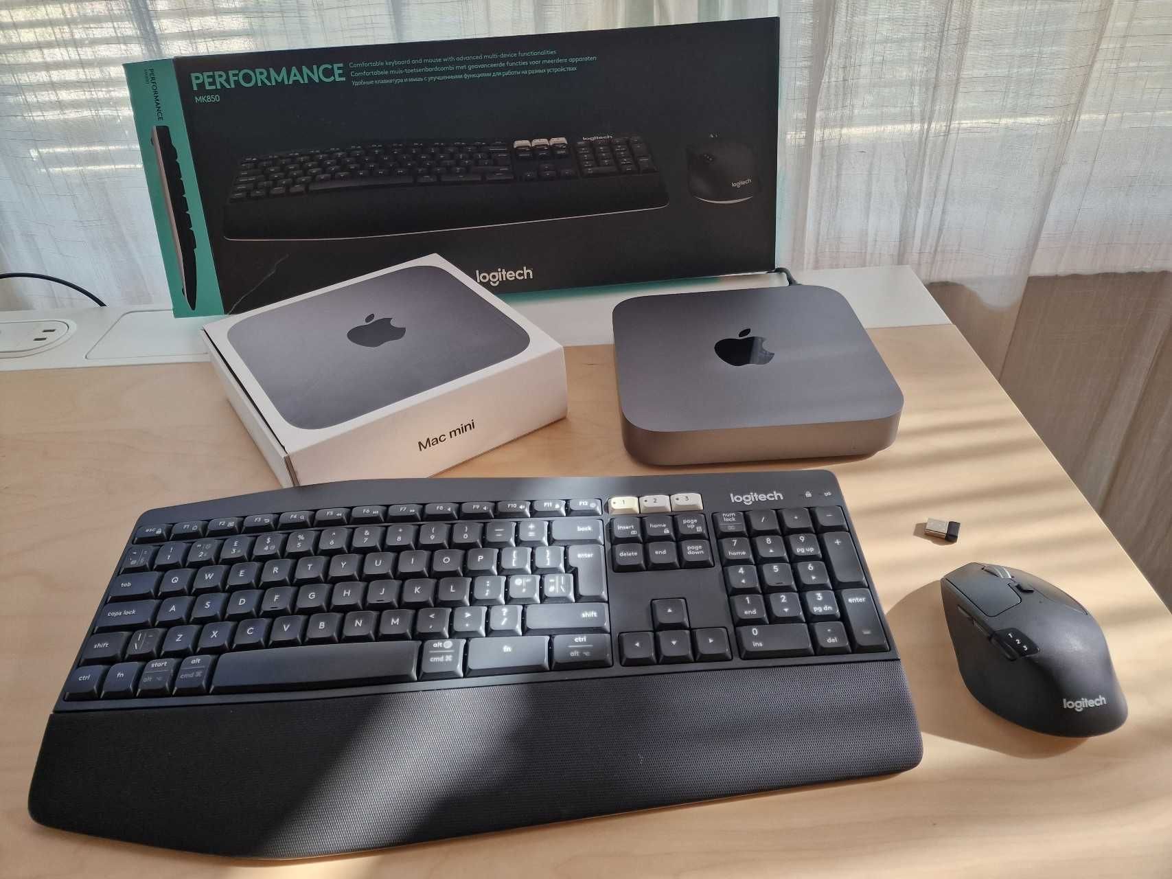 Apple Mac mini 2018 (Intel i5, 32GB RAM, 256GB SSD) + KB & Mouse