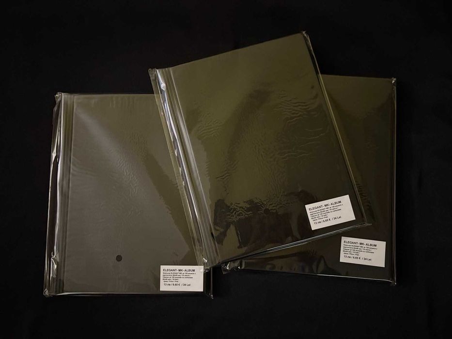 Класьор ELEGANT за 120 монети в картончета с 10 листа , черен