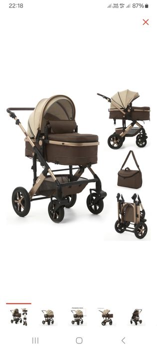 Коляска трансформер 3 в 1