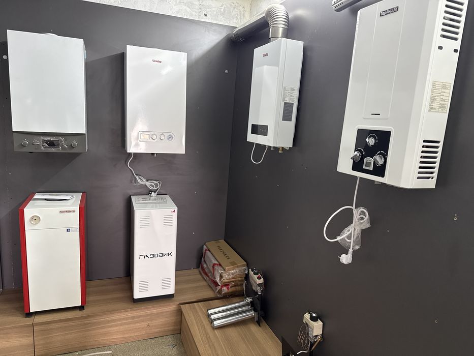 Газовые котлы и колонки – напольные и настенные | Q Service