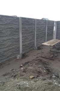 Gard placi beton/prefabricate