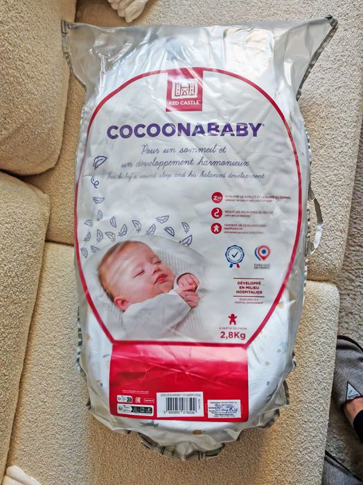 Анатомично бебешко гнездо COCOONABABY + олекотена завивка