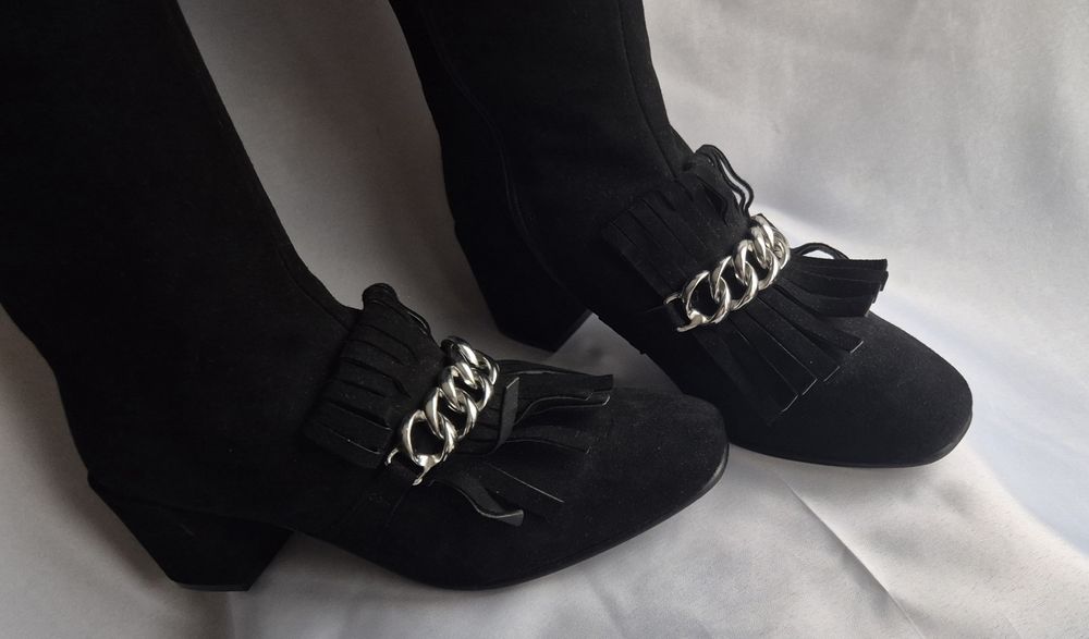 Cizme femei  piele Lazzarini nr.38 lungi