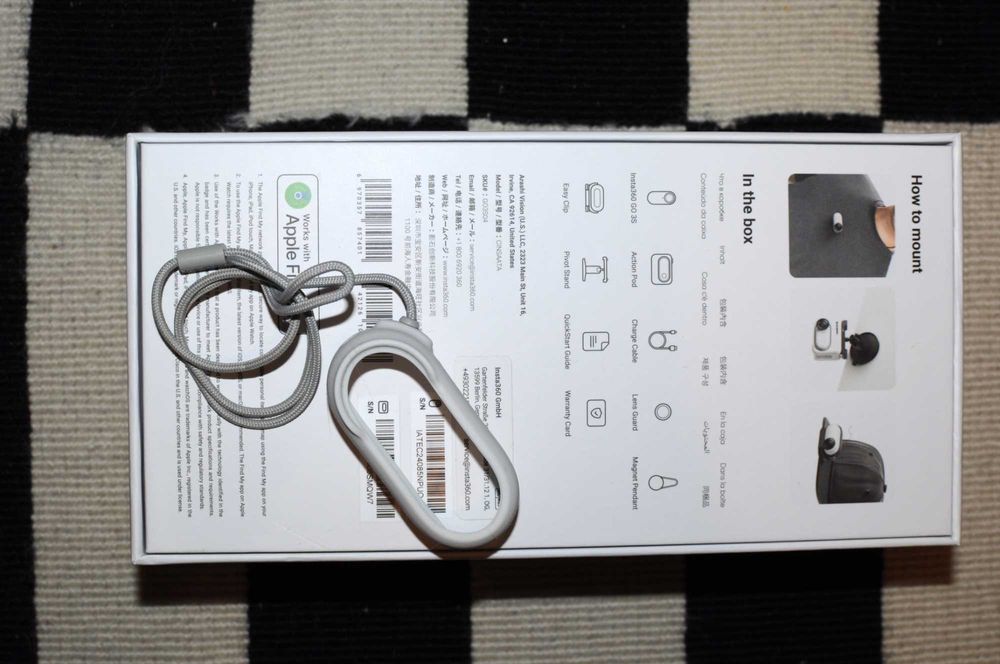 Insta360 GO 3S Camera Sport de Actiune 128GB Arctic White