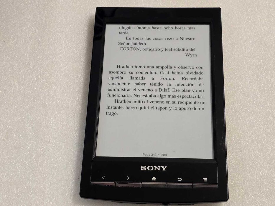 eBook Reader Sony PRS-T1 eReader Touchscreen, negru