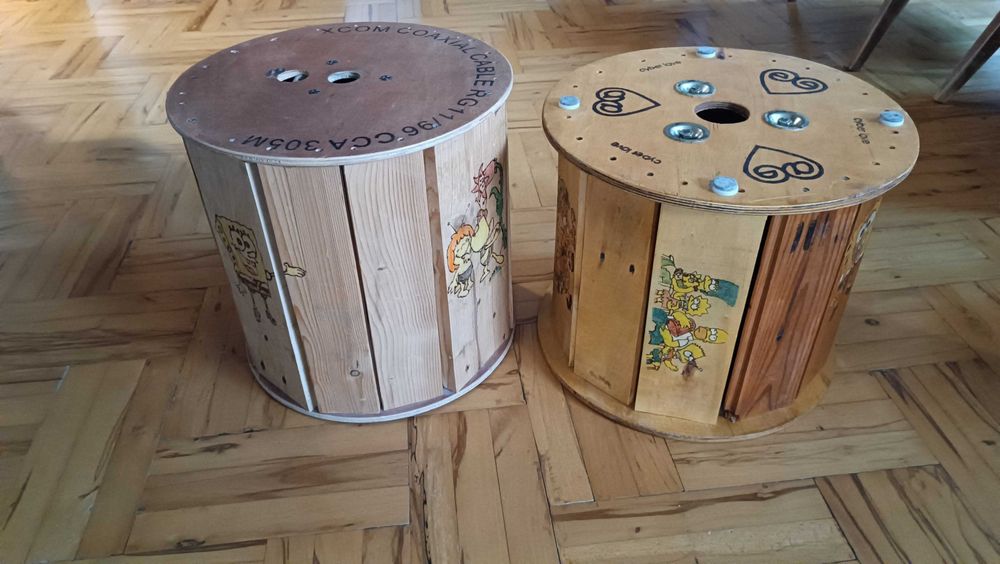 декоративна табуретка стол