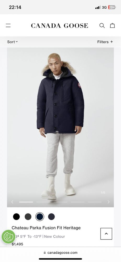 Canada goose parka