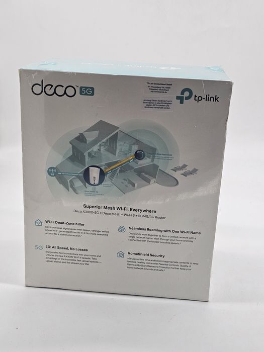Router wireless TP-Link Wi-Fi DECO X50-5G AX3000 5G Alb

Cutie sigi