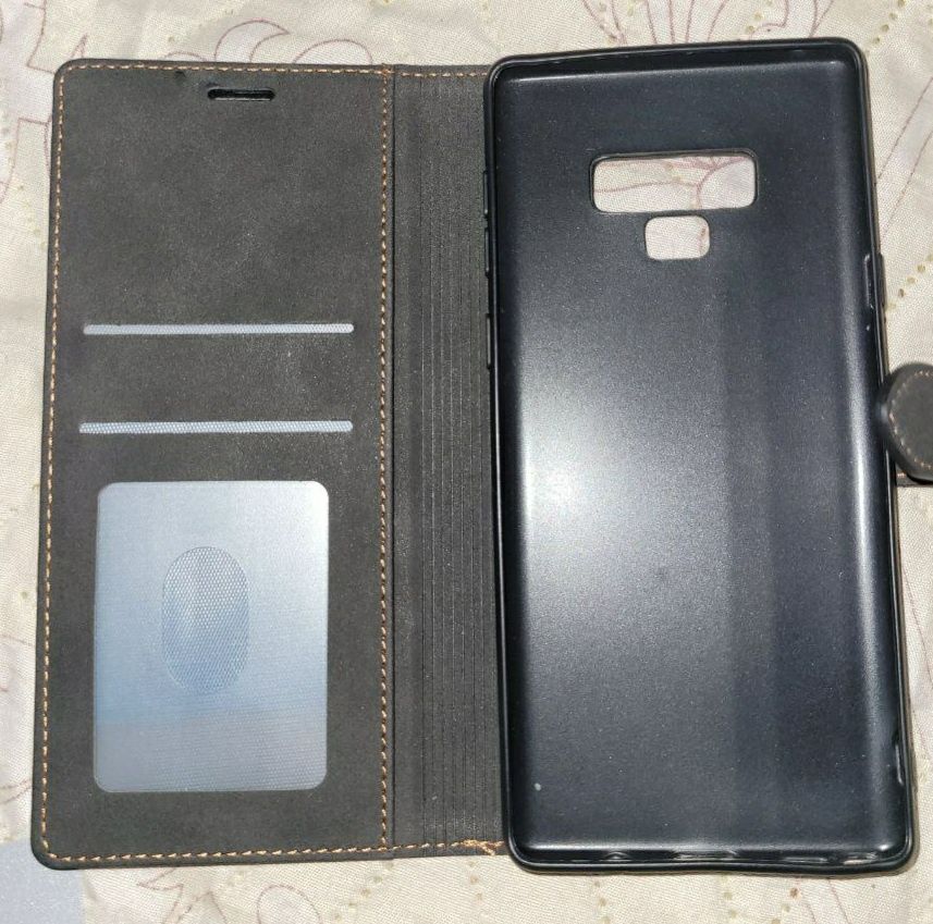 Samsung note 9 flip case. Knijniy chexol