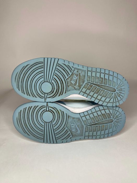 Nike Dunk Low Clear Blue Swoosh Дамски Маратонки