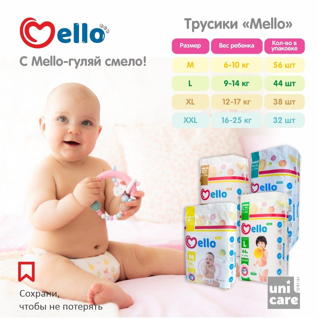 Подгузники для детей Mello