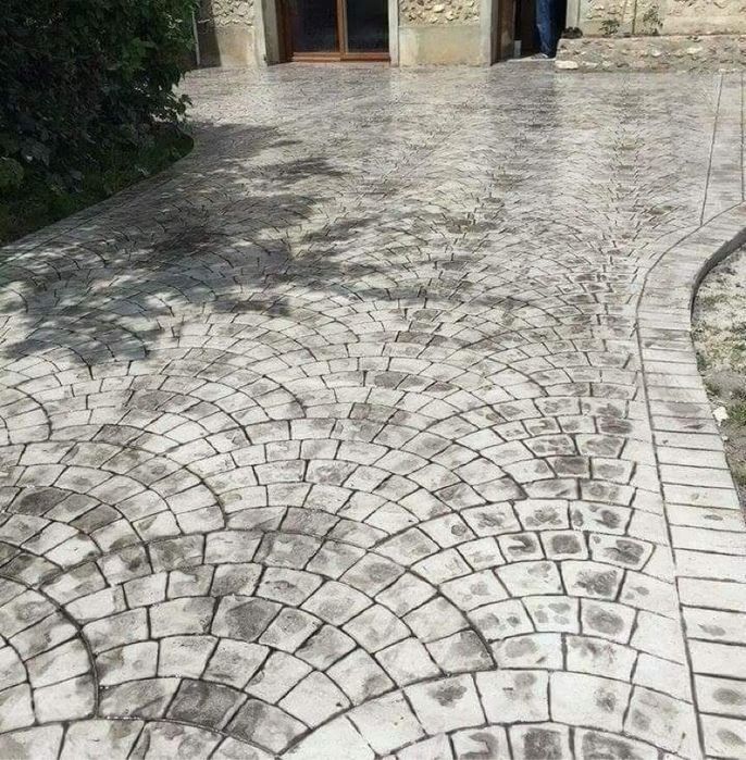 Beton amprentat de cea mai buna calitate. Preț avantajos !