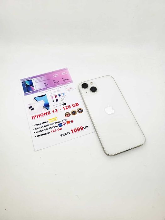***STAR*** Shop: iPhone 13 5G - White - Garantie!!!