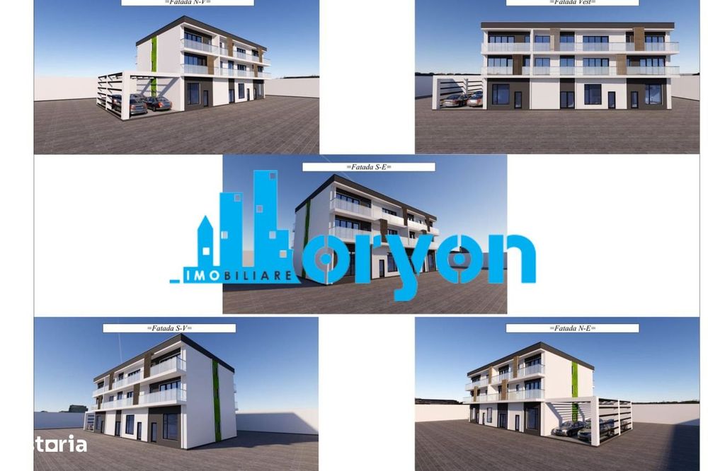 Apartamente noi, etajul 1, zonǎ centrală