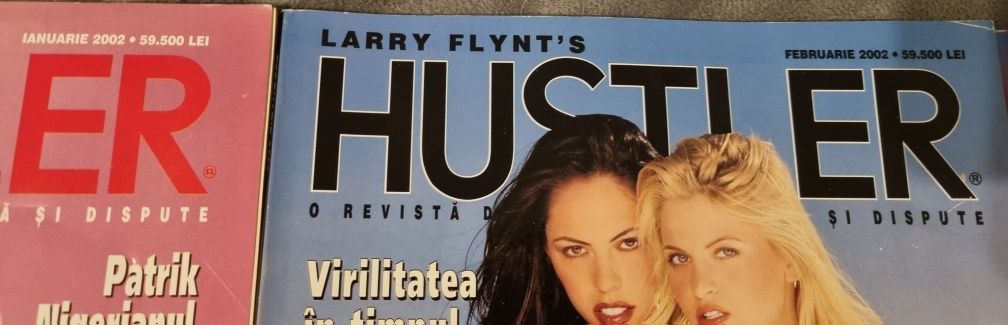 Reviste vechi FHM, Hustler