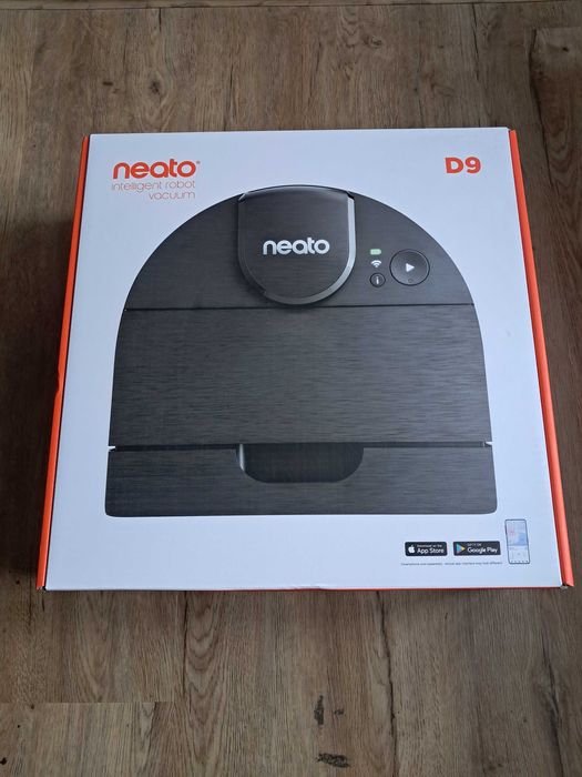 Robot aspirator Neato D9, senzor laser, control aplicatie NOU-Sigilat