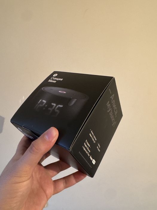 Яндекс станция мини 2 с часами