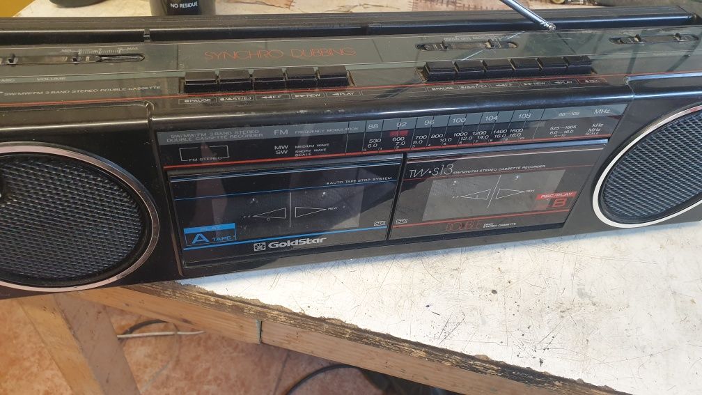 Tape deck Luxman K115/Sony tc k411/Akai hxa451w/ Boombox Crown,Siemens