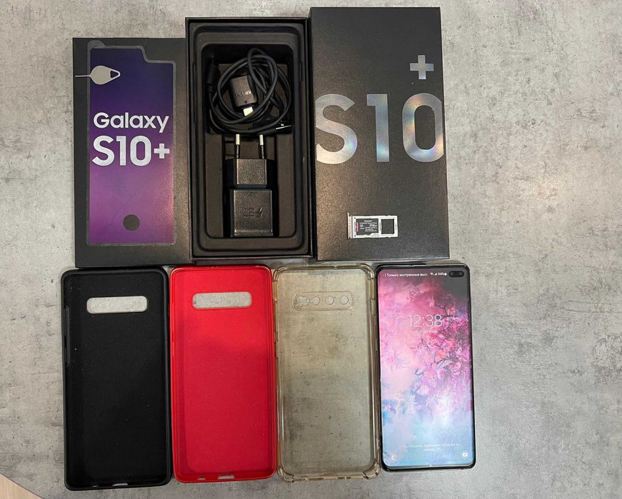 Samsung Galaxy S10+ Prism Black. 384gb (128+256)