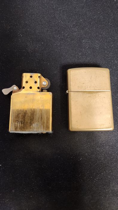 Bricheta Zippo Solid Brass 1994