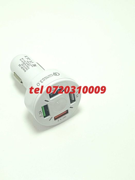 Incarcator Cu Patru Porturi Usb Partycharge Superfast Charge